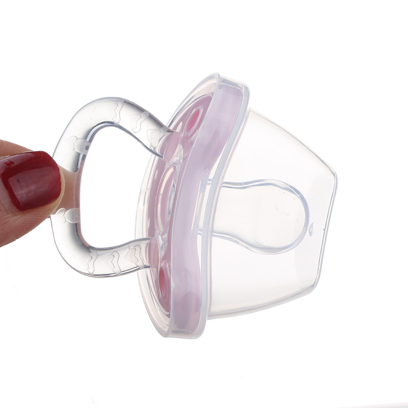 Baby Supplies Full Silica Gel Pacifier Two-Color Liquid Silicone Sleep Soothing Baby Pacifier Baby Nipple