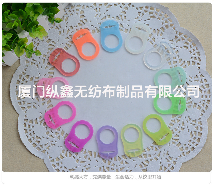 Baby pacifier ring sold hot quality Environmental protection pacifier buttons wholesale Spot