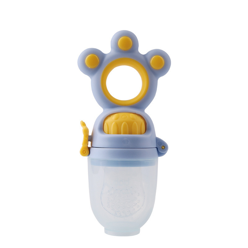 Babyabout Baby Fruit and Vegetable Fresh Food Feeder Push Food Supplement Rotate Happy Bite 3 Pacifiers Ml Net Pocket