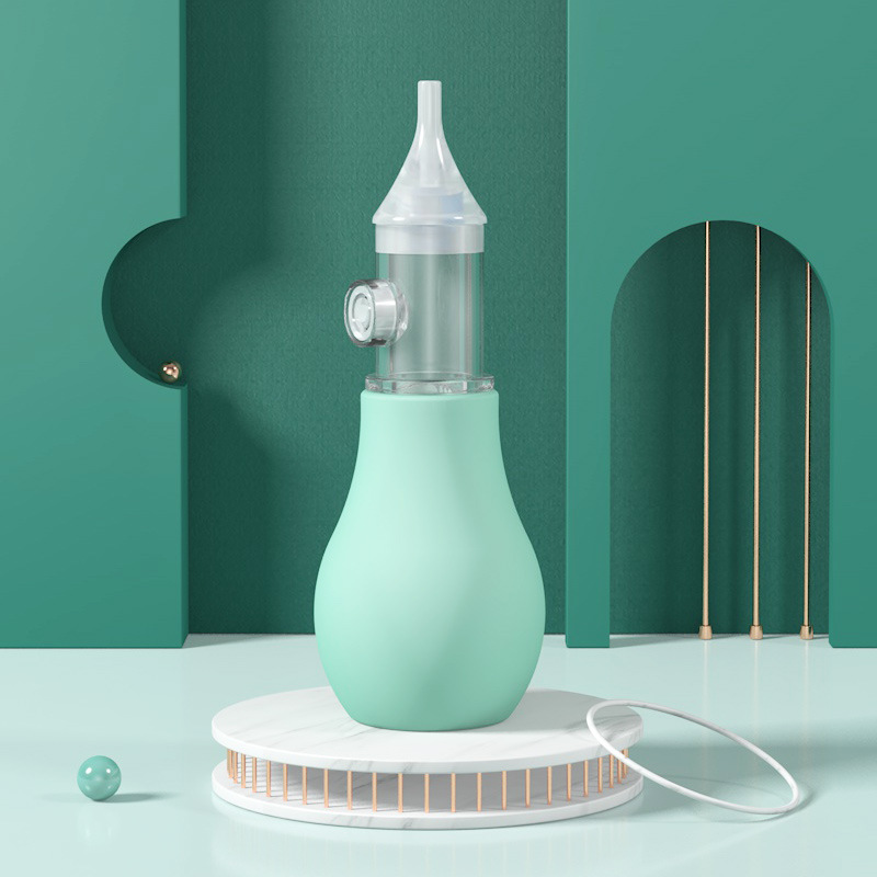 New Babies&#039; Nasal Suction Device Baby Anti-Backflow Silicone Nasal Aspirator Baby Manual Pump Snot Cleaner