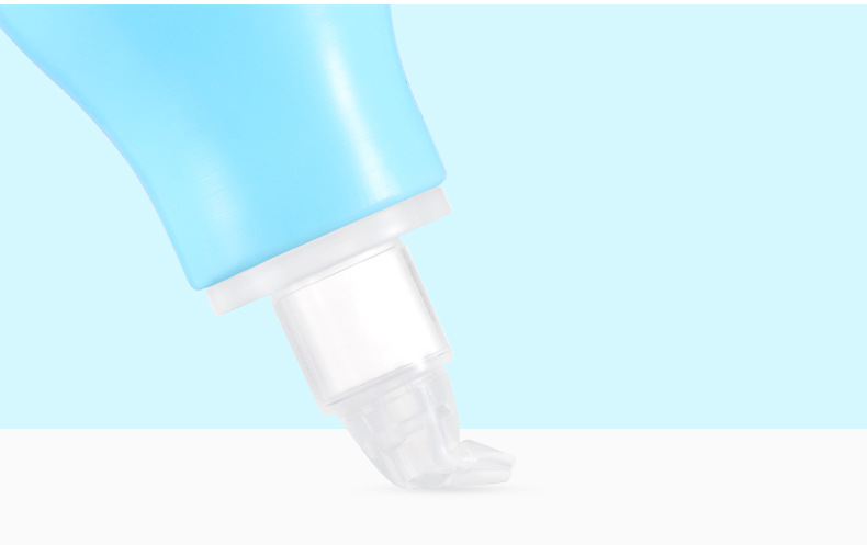 Factory Direct Supply Pump Type Newborn Baby Aspirator Cold Nose Cleaner Silicone Babies' Nasal Suction Device