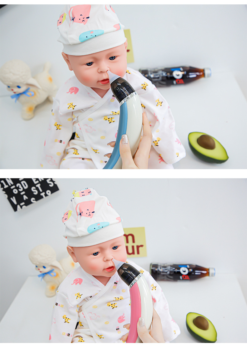 Newborn Cleaning Snot Shit Nasal Aspirator Baby Infant Electric Nasal Aspirator Cleaner Large Quantity Low Price