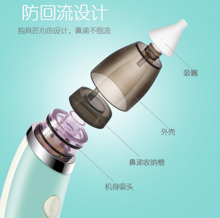 Baby nasal aspirator infant newborn cleaning snot Baby electric nasal aspirator the cleaner