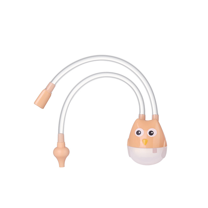 New Cartoon Baby Mouth Suction Nasal Aspirator Baby Nose Cleaner Newborn Anti-Backflow Catheter Nasal Aspirator
