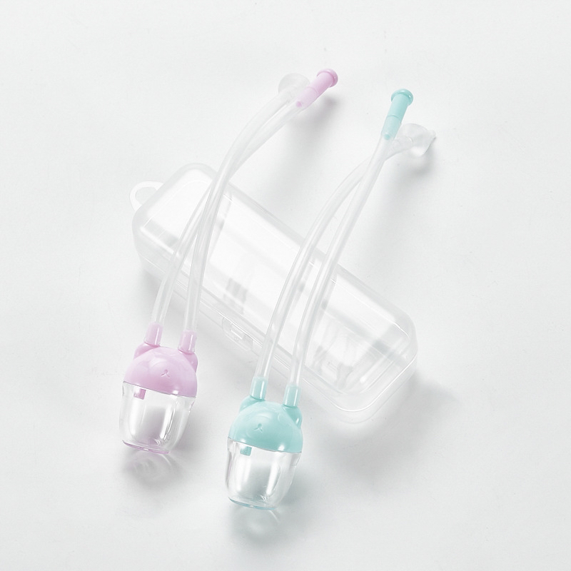 Baby Aspirator Anti-Reverse Flow Mouth Suction Nose Cleaner Baby Nasal Irrigator