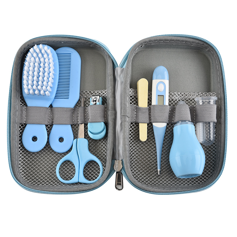Children&#039;s Baby Nail Clippers Nose Aspirator Wlectronic Thermometer Packaged Combination Maternal and Infant 