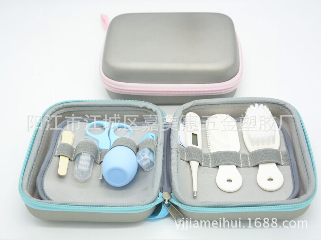 Children's Baby Nail Clippers Nose Aspirator Wlectronic Thermometer Packaged Combination Maternal and Infant 