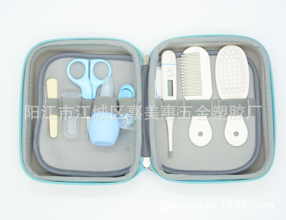 Children's Baby Nail Clippers Nose Aspirator Wlectronic Thermometer Packaged Combination Maternal and Infant 