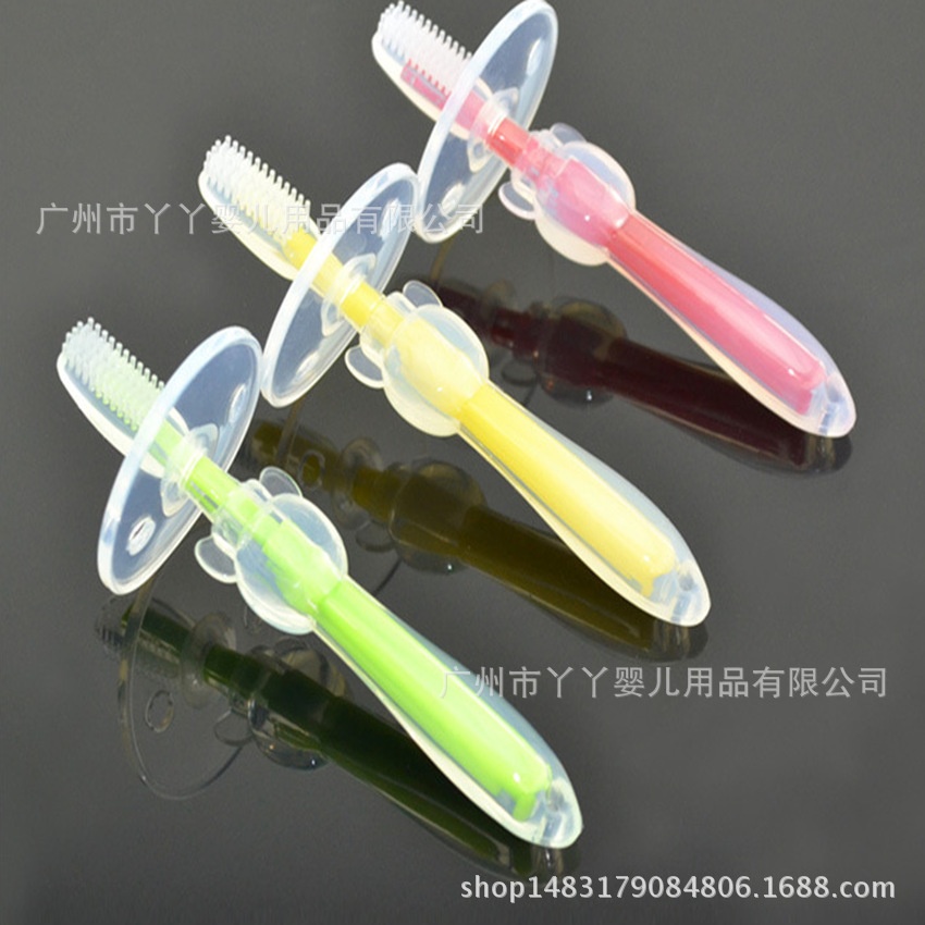 Soft Tooth Protection Silicone Toothbrush Baby Training Soft Hair Breast Toothbrush Children Oral Care Supplies Whole Soft Tooth Protection Silicone Toothbrush Baby Training Soft Hair Breast Toothbrush Children Oral Care Supplies Whole