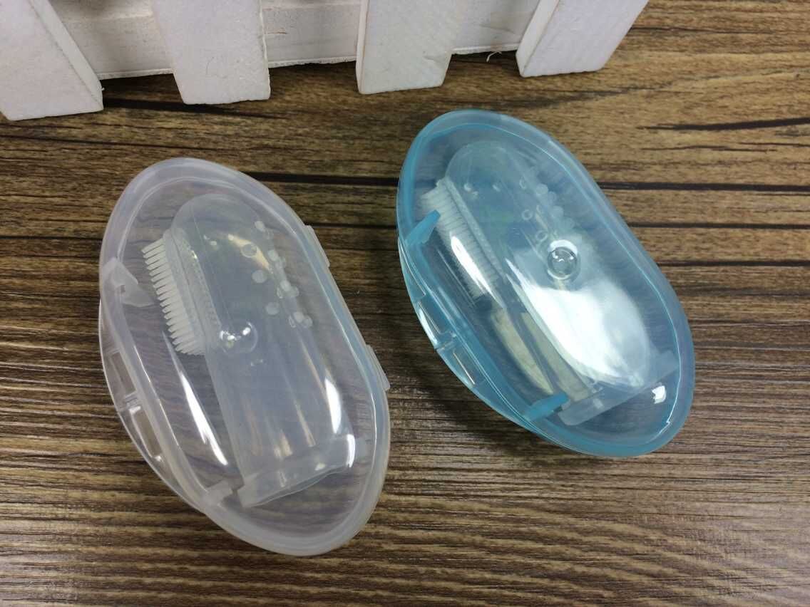 Baby silicone toothbrush thumb tooth cover toothbrush milk teeth brush full silicone tongue toothbrush Baby silicone toothbrush thumb tooth cover toothbrush milk teeth brush full silicone tongue toothbrush