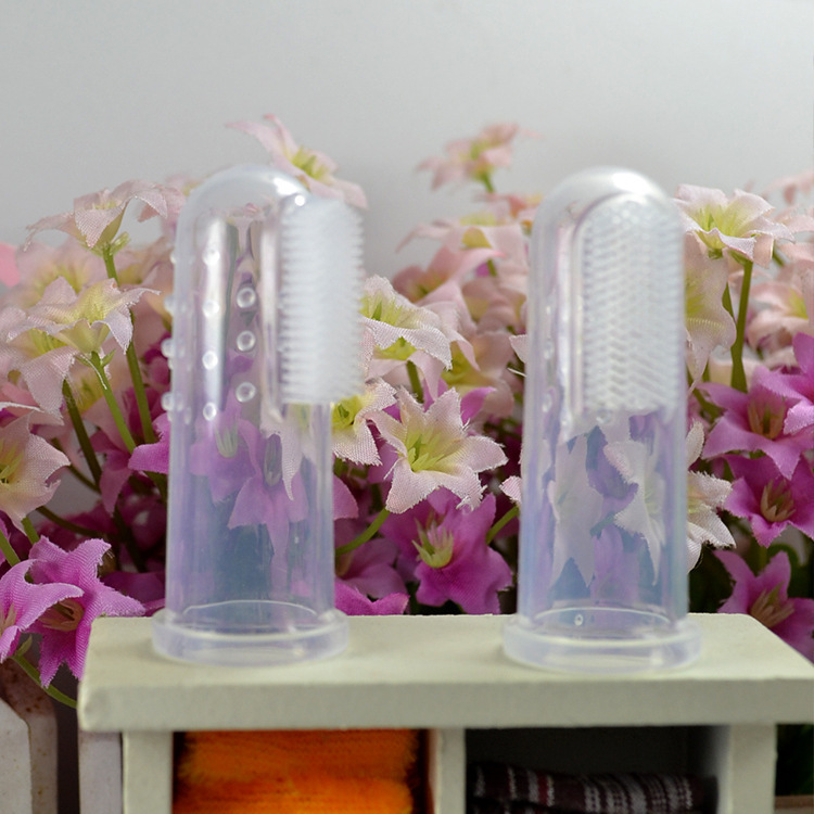 Baby silicone toothbrush thumb tooth cover toothbrush milk teeth brush full silicone tongue toothbrush Baby silicone toothbrush thumb tooth cover toothbrush milk teeth brush full silicone tongue toothbrush
