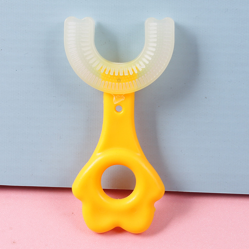 New Children's U-Shaped Silicone Toothbrush Manual Baby Lazy in the Mouth Brush Artifact Tooth Oral Cleaner New Children's U-Shaped Silicone Toothbrush Manual Baby Lazy in the Mouth Brush Artifact Tooth Oral Cleaner