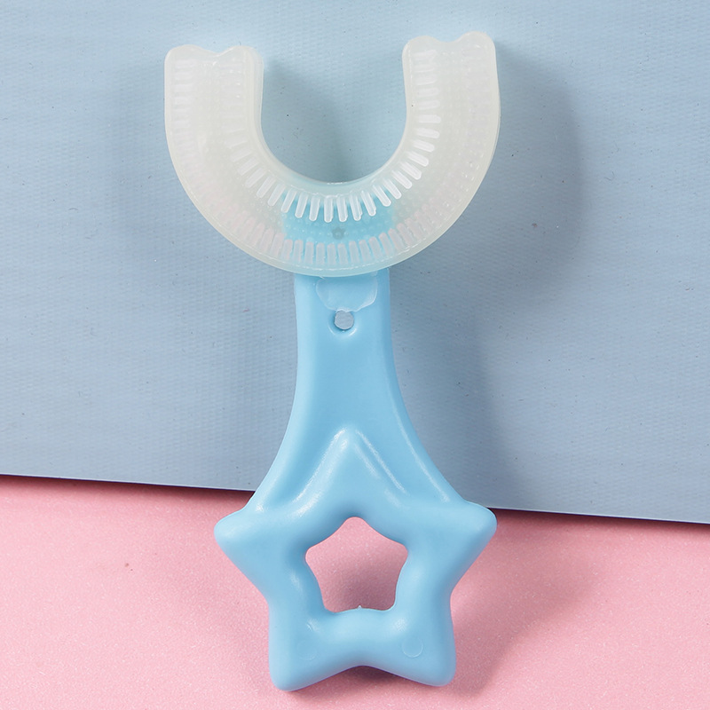New Children's U-Shaped Silicone Toothbrush Manual Baby Lazy in the Mouth Brush Artifact Tooth Oral Cleaner New Children's U-Shaped Silicone Toothbrush Manual Baby Lazy in the Mouth Brush Artifact Tooth Oral Cleaner