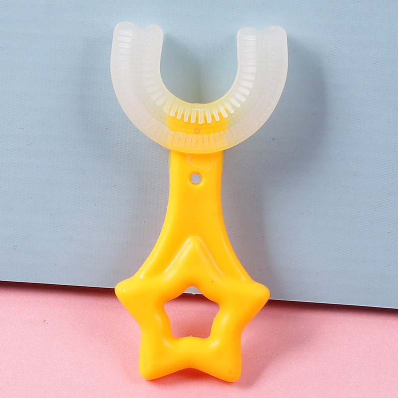 New Children's U-Shaped Silicone Toothbrush Manual Baby Lazy in the Mouth Brush Artifact Tooth Oral Cleaner New Children's U-Shaped Silicone Toothbrush Manual Baby Lazy in the Mouth Brush Artifact Tooth Oral Cleaner