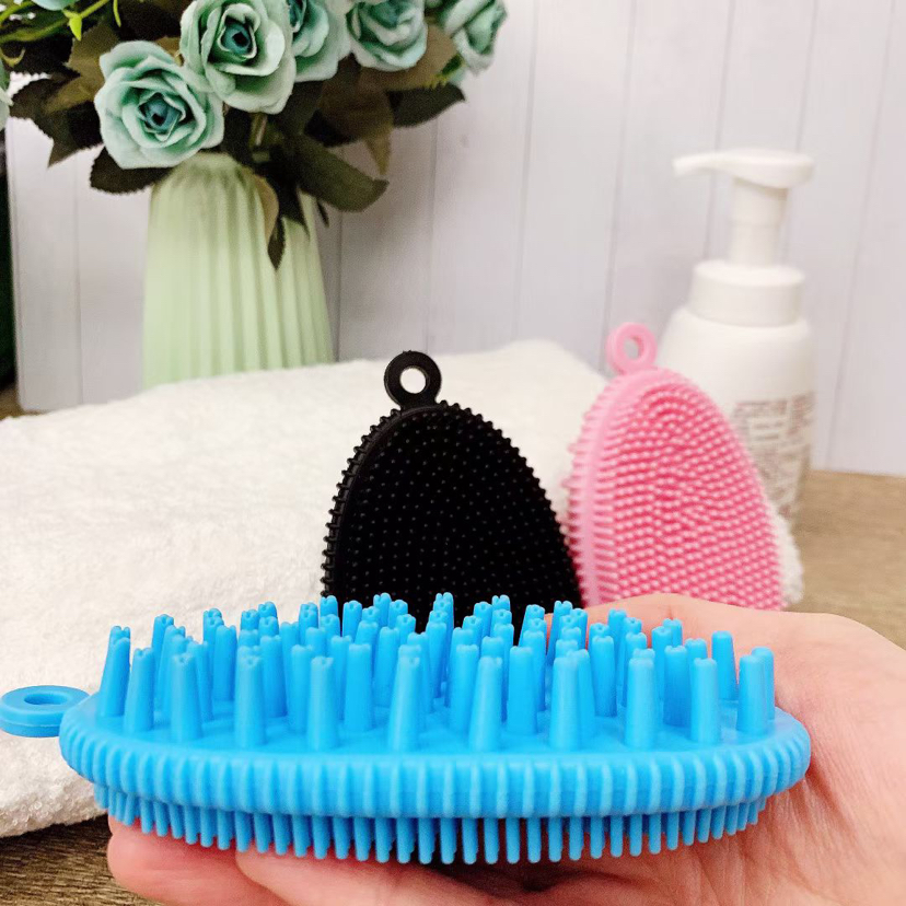 Shampoo Bath Massage Brush (Oval)