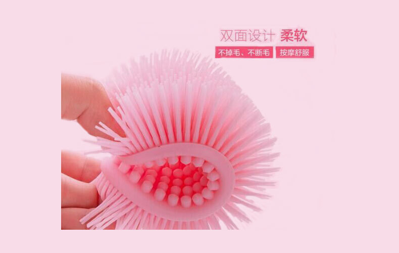 Factory Direct Sales Soft Silicone Baby Shower Massage Brush Tactile Sensory Training Brush Adult Shampoo Bath Brush Factory Direct Sales Soft Silicone Baby Shower Massage Brush Tactile Sensory Training Brush Adult Shampoo Bath Brush
