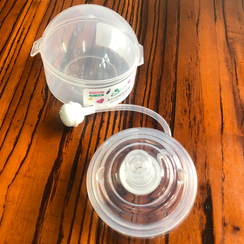 Feeding Bottle Straw Nipple Absorbent Nipple Water Changing Cup Baby Bottle Accessories Duckbill Rice Paste Spoon