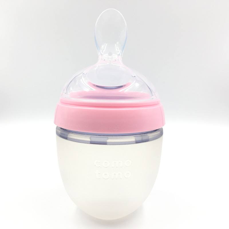 Feeding Bottle Straw Nipple Absorbent Nipple Water Changing Cup Baby Bottle Accessories Duckbill Rice Paste Spoon