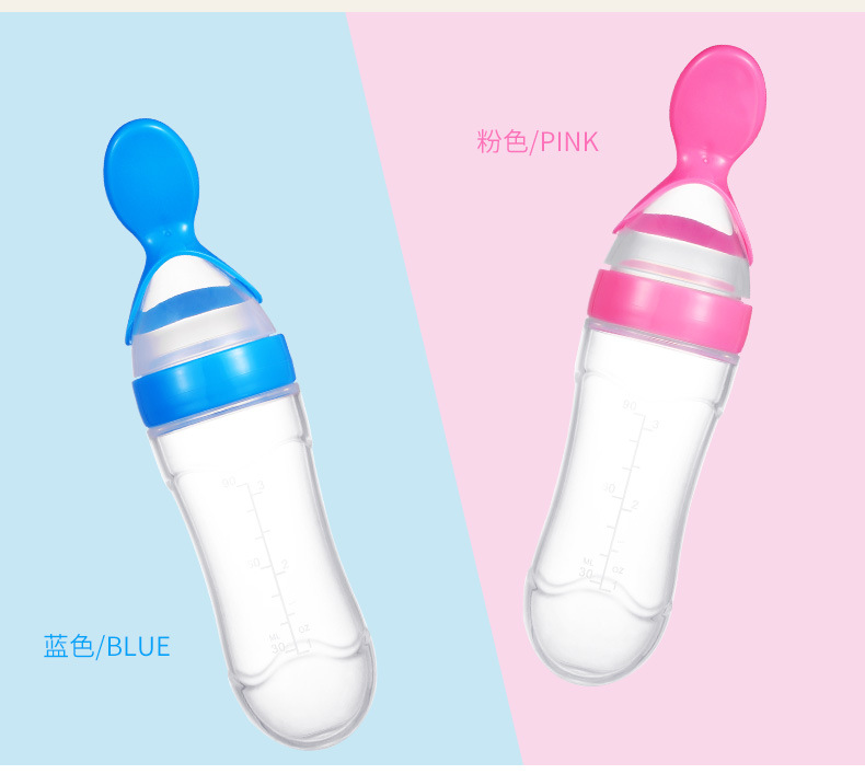 Baby Rice Paste Bottle Baby Silicone Nursing Bottle Squeeze Spoon Children Food Supplement Bottle Rice Paste Spoon Baby Rice Paste Bottle Baby Silicone Nursing Bottle Squeeze Spoon Children Food Supplement Bottle Rice Paste Spoon