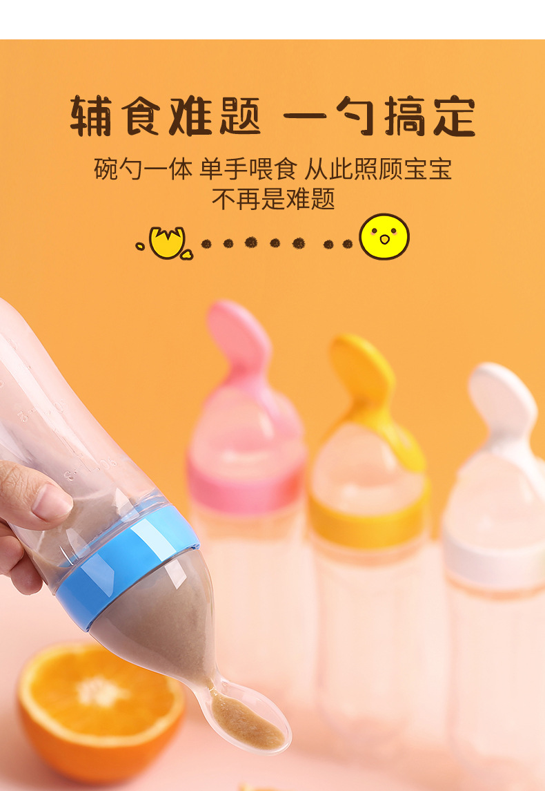 Baby Rice Paste Bottle Baby Silicone Nursing Bottle Squeeze Spoon Children Food Supplement Bottle Rice Paste Spoon Baby Rice Paste Bottle Baby Silicone Nursing Bottle Squeeze Spoon Children Food Supplement Bottle Rice Paste Spoon