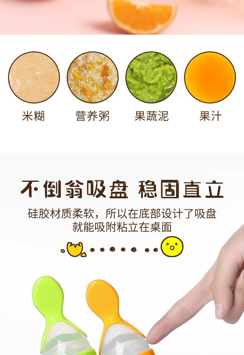 Baby Rice Paste Bottle Baby Silicone Nursing Bottle Squeeze Spoon Children Food Supplement Bottle Rice Paste Spoon Baby Rice Paste Bottle Baby Silicone Nursing Bottle Squeeze Spoon Children Food Supplement Bottle Rice Paste Spoon