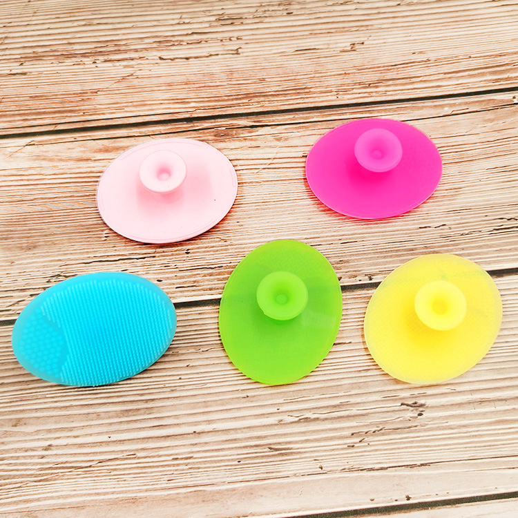 Silicone Face Brush Massage Facial Brush Soft Silicone Facial Cleanser Baby Shampoo Brush Cleaning Brush
