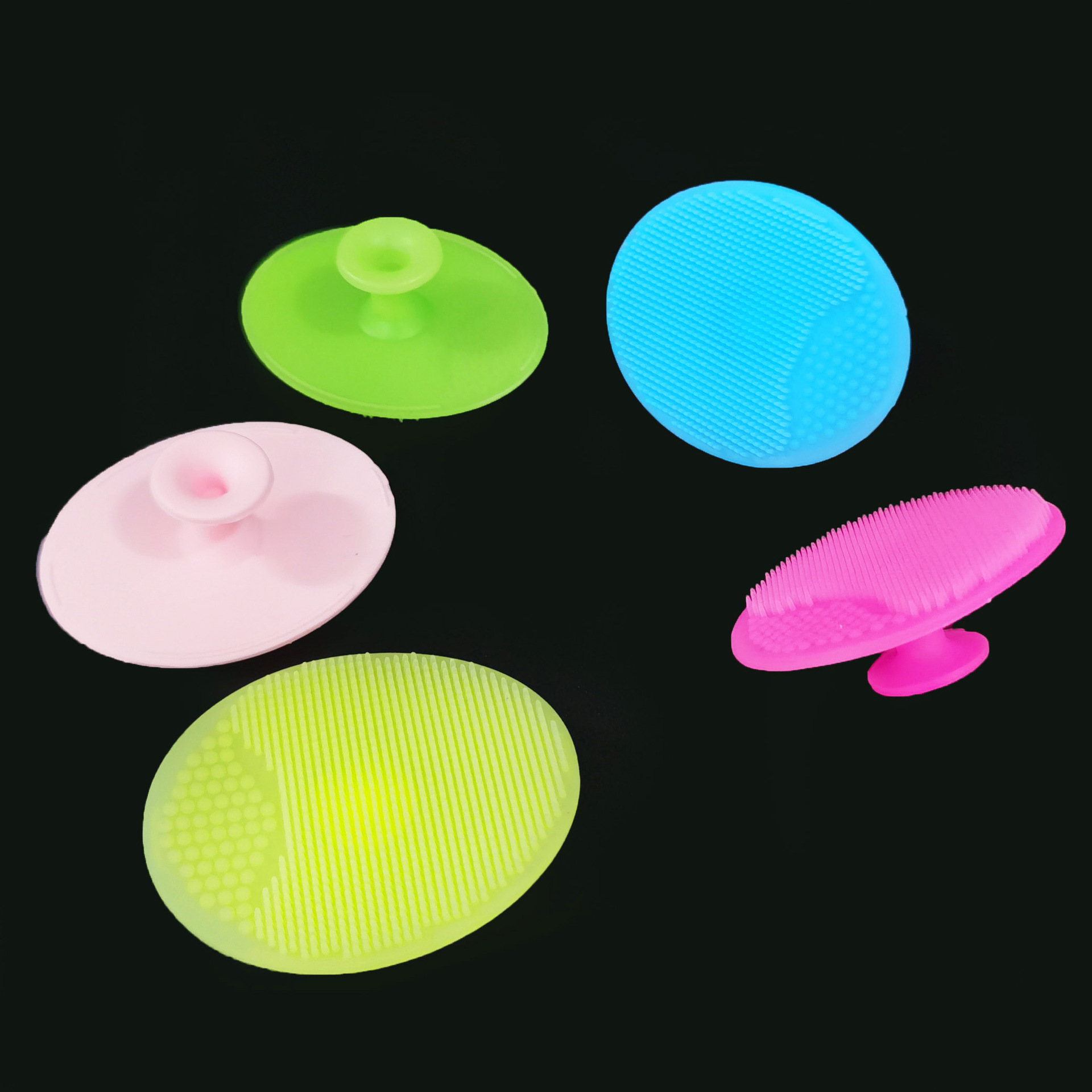 Silicone Face Brush Massage Facial Brush Soft Silicone Facial Cleanser Baby Shampoo Brush Cleaning Brush