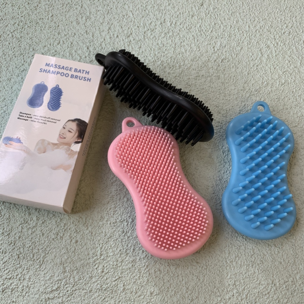 Amazon Silicone Bath Brush Children's Bath Silicone Brush Shampoo Bath Massage Brush Multifunctional Bath Brush Amazon Silicone Bath Brush Children's Bath Silicone Brush Shampoo Bath Massage Brush Multifunctional Bath Brush