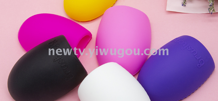 Manufacturers sell silicone shampoo shampooer cosmetics shampooer beauty brushes brush eggs
