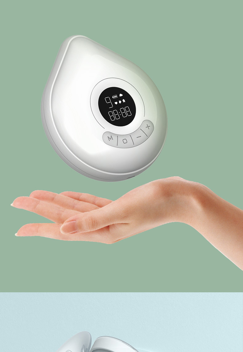 Bilateral Electric Breast Pump Breast Pump Milker Suction Large Automatic Massage Postpartum Lactagogue Device