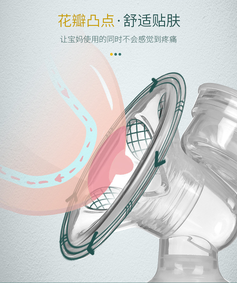 Smart Bilateral Electric Breast Pump Suction Large Mute Comfortable Automatic Breast Pump Milker Smart Bilateral Electric Breast Pump Suction Large Mute Comfortable Automatic Breast Pump Milker