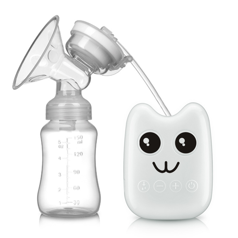 New Mute Electric Breast Pump Automatic Milker Breast Pump Large Suction Postpartum Milk Opener Entity Wholesale