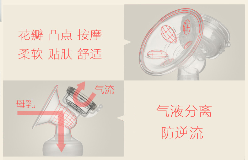 New Mute Electric Breast Pump Automatic Milker Breast Pump Large Suction Postpartum Milk Opener Entity Wholesale