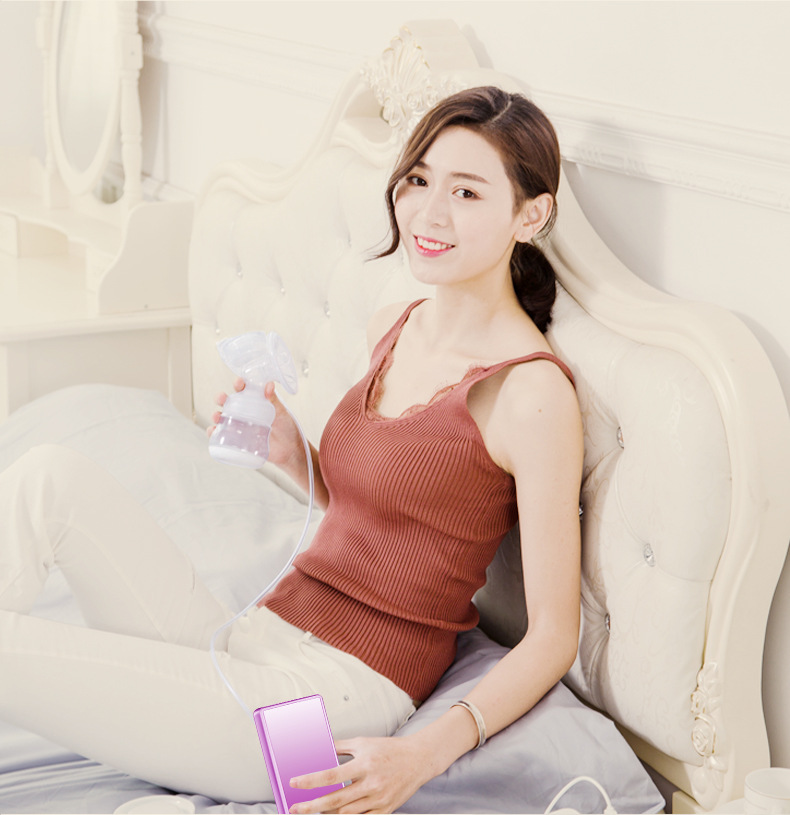 Electric Breast Pump Milker Suction Large Automatic Massage Lactagogue Mute Maternal Breast Pump Supplies