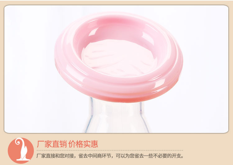 Factory Direct Sales Food Grade Full-Silicone Breast Pump Milk Claw Piece Manual Simple Breast Pump Breast Milk Set