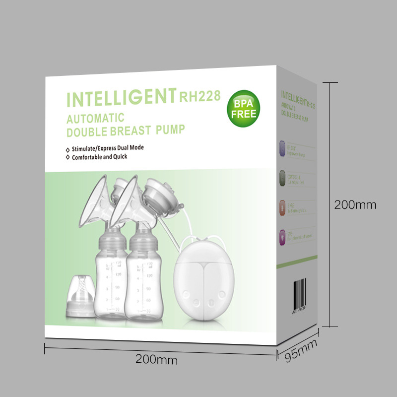 Bilateral Electric Breast Pump Milker Mute Breast Pump Automatic Maternal Maternal and Child Supplies