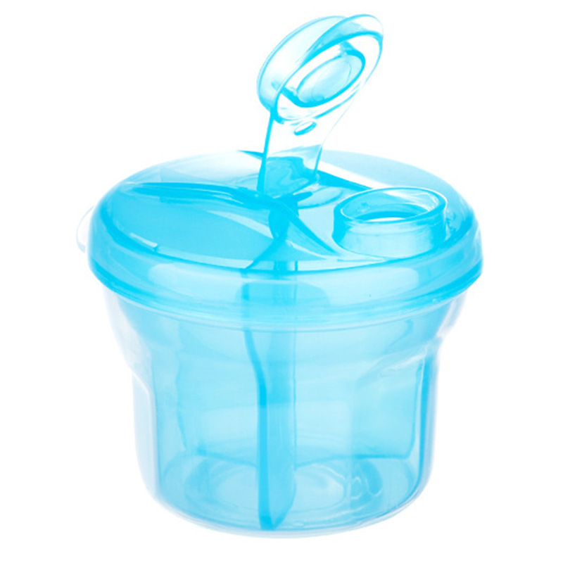 Baby Going out Portable Rotating Milk Powder Box 3-Grid Storage Sealed Tank Baby Milk Powder Separately Packed Case