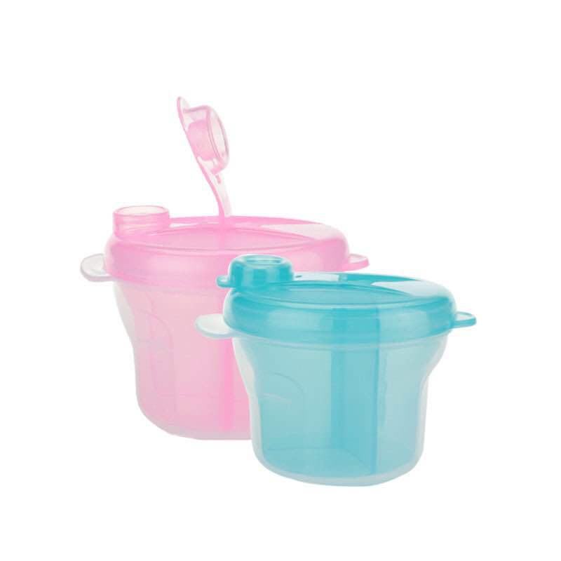Baby Rotating Milk Container Baby Milk Powder Box Children&#039;s Three-Layer Snack Storage Grid Factory Wholesale