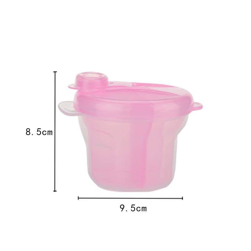 Baby Rotating Milk Container Baby Milk Powder Box Children&#039;s Three-Layer Snack Storage Grid Factory Wholesale