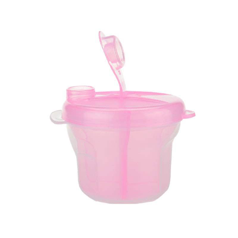 Baby Rotating Milk Container Baby Milk Powder Box Children's Three-Layer Snack Storage Grid Factory Wholesale