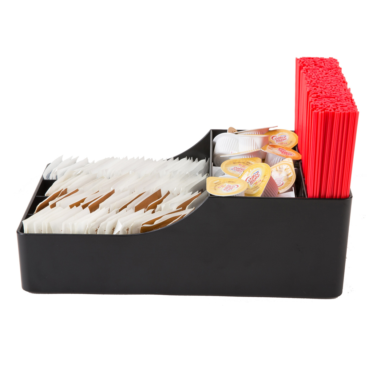 Coffee Shop Storage Box Bar Counter Storage Grid Sugar Bag Milk Baseball Bat Storage Grid Coffee Shop Tissue Storage Box