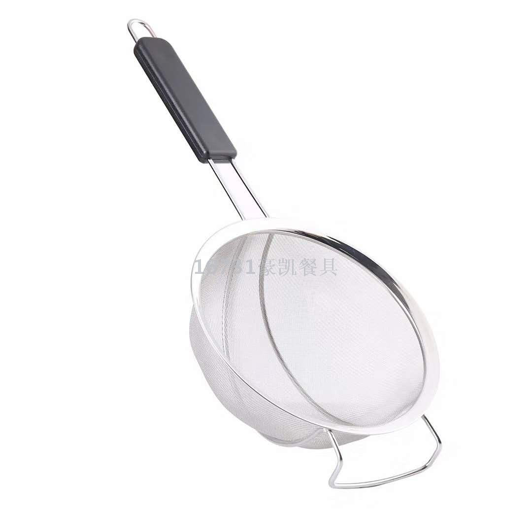 Stainless Steel Soy Milk and Juice Flour Sifter Strainer Household Kitchen Oil Grid Strainer Stainless Steel Soy Milk and Juice Flour Sifter Strainer Household Kitchen Oil Grid Strainer