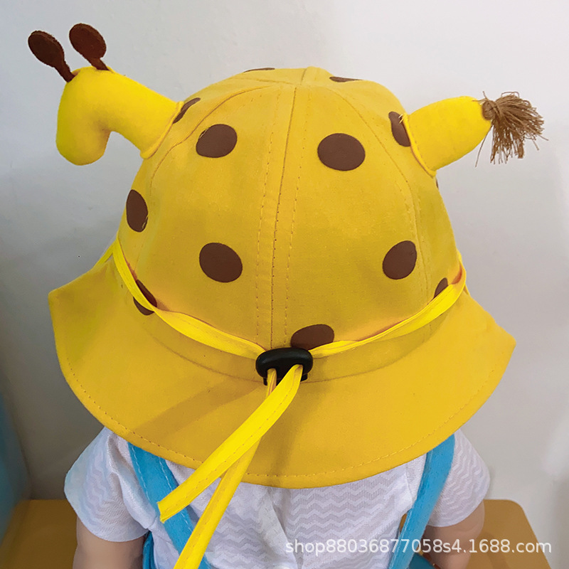 Baby Protection Mask Baby Hat Sun Block and Dustproof Young Children Cute Super Cute Anti-Droplet Bucket Hat Bucket Hat