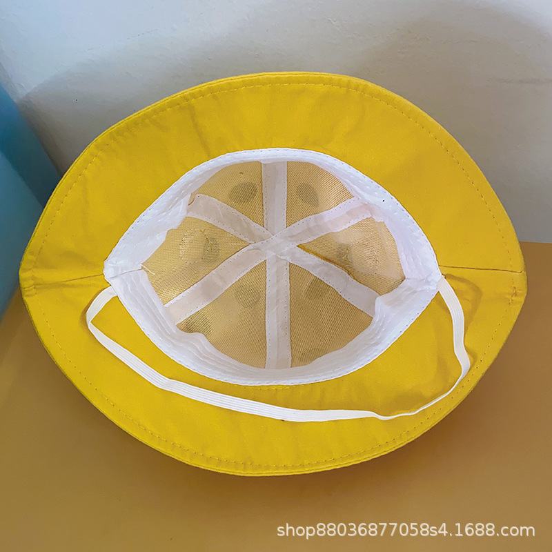 Baby Protection Mask Baby Hat Sun Block and Dustproof Young Children Cute Super Cute Anti-Droplet Bucket Hat Bucket Hat