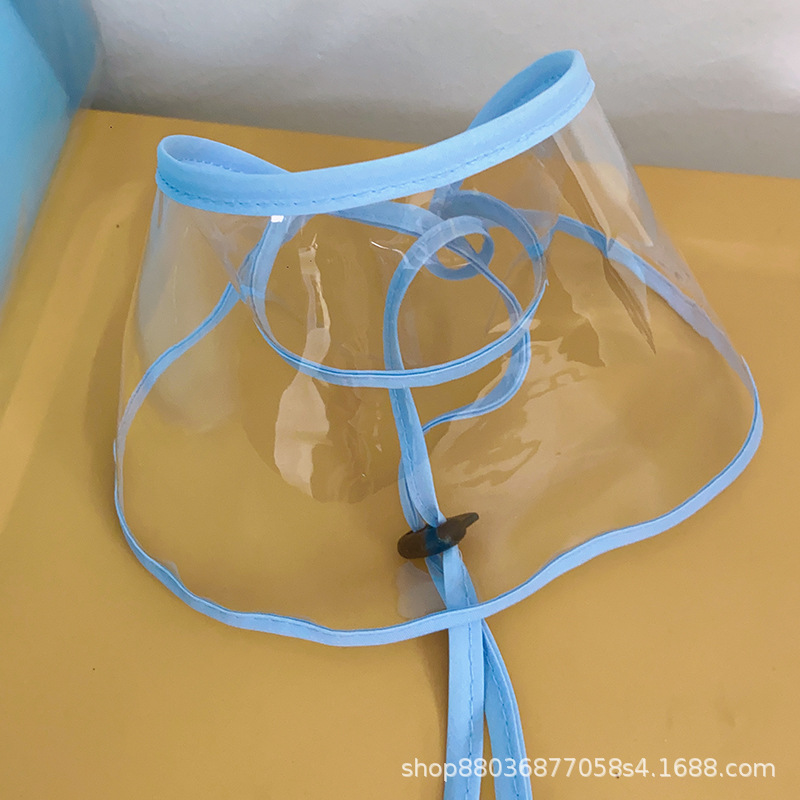 Baby Protection Mask Baby Hat Sun Block and Dustproof Young Children Cute Super Cute Anti-Droplet Bucket Hat Bucket Hat