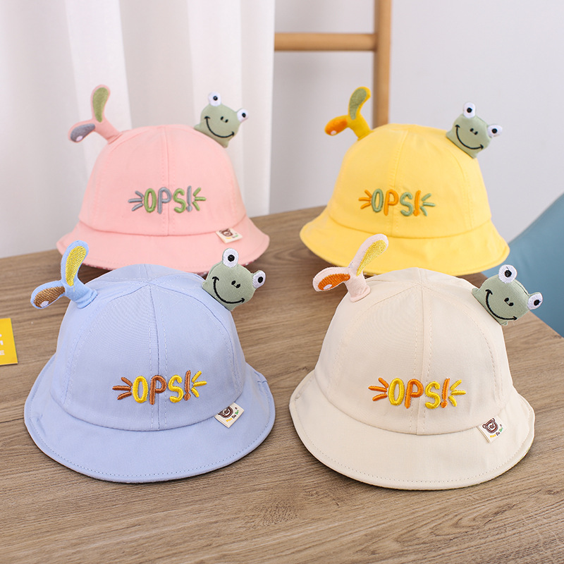 Baby Hat Bucket Hat Summer Thin Children Big Brim Sun-Proof Sun Protection Cute Super Cute Boys Spring and Autumn Girls Baby Hat Bucket Hat Summer Thin Children Big Brim Sun-Proof Sun Protection Cute Super Cute Boys Spring and Autumn Girls