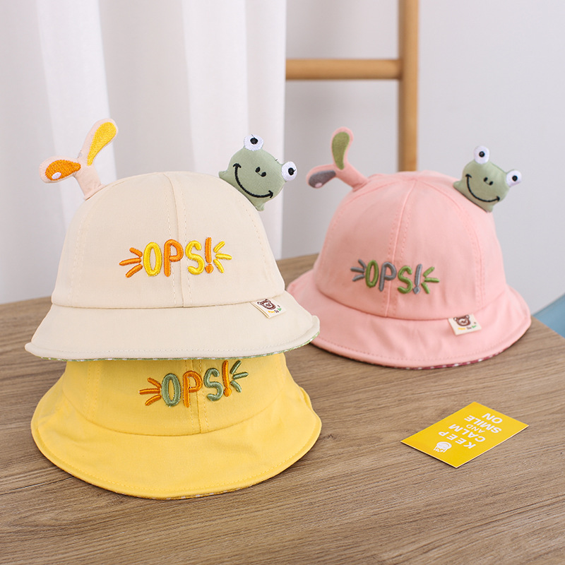 Baby Hat Bucket Hat Summer Thin Children Big Brim Sun-Proof Sun Protection Cute Super Cute Boys Spring and Autumn Girls Baby Hat Bucket Hat Summer Thin Children Big Brim Sun-Proof Sun Protection Cute Super Cute Boys Spring and Autumn Girls