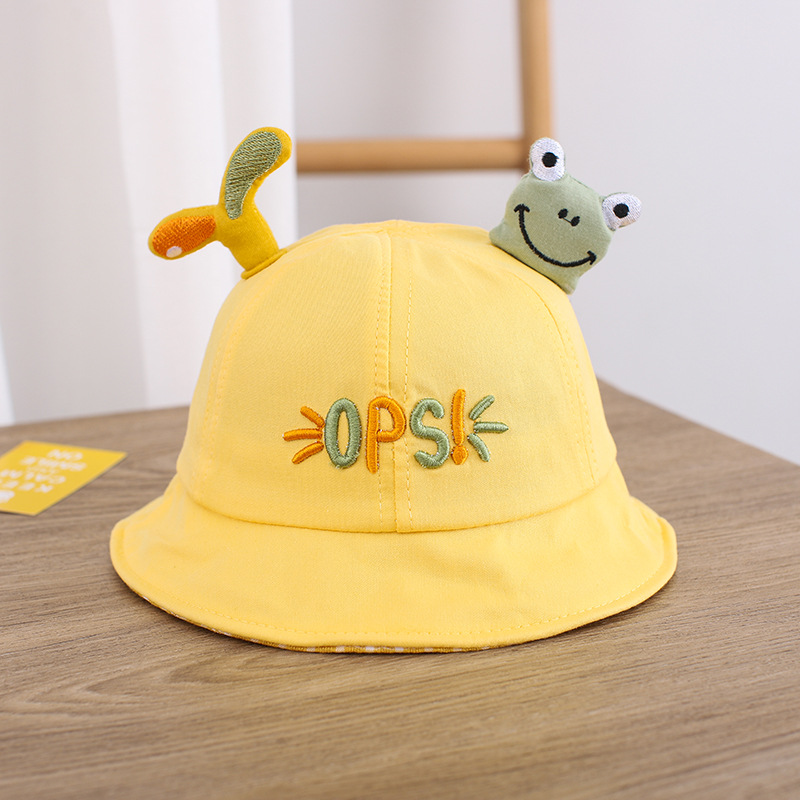 Baby Hat Bucket Hat Summer Thin Children Big Brim Sun-Proof Sun Protection Cute Super Cute Boys Spring and Autumn Girls Baby Hat Bucket Hat Summer Thin Children Big Brim Sun-Proof Sun Protection Cute Super Cute Boys Spring and Autumn Girls