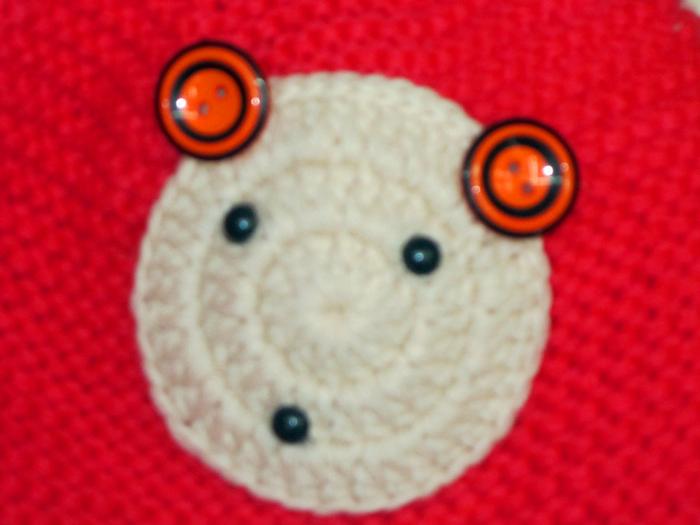 Hat the new 2014 han edition children cartoon tail button sets baby hat knitting hat 