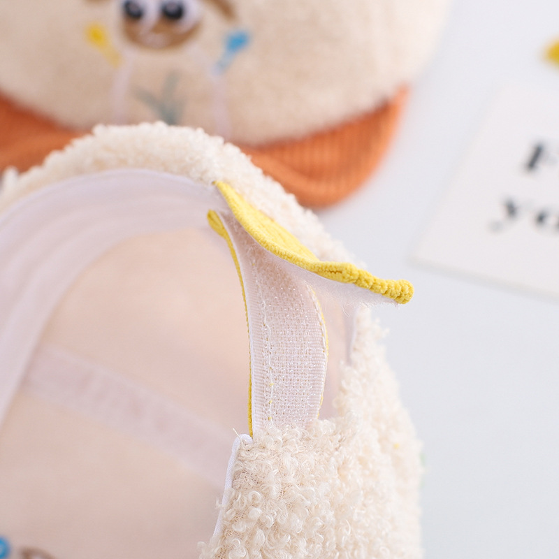 Baby Autumn and Winter Lamb Wool Warm Peaked Cap Cute Little Sheep Soft Brim Baseball Hat Baby Hat Winter Baby Autumn and Winter Lamb Wool Warm Peaked Cap Cute Little Sheep Soft Brim Baseball Hat Baby Hat Winter